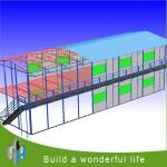 hot sale multi-storey prefab labor house