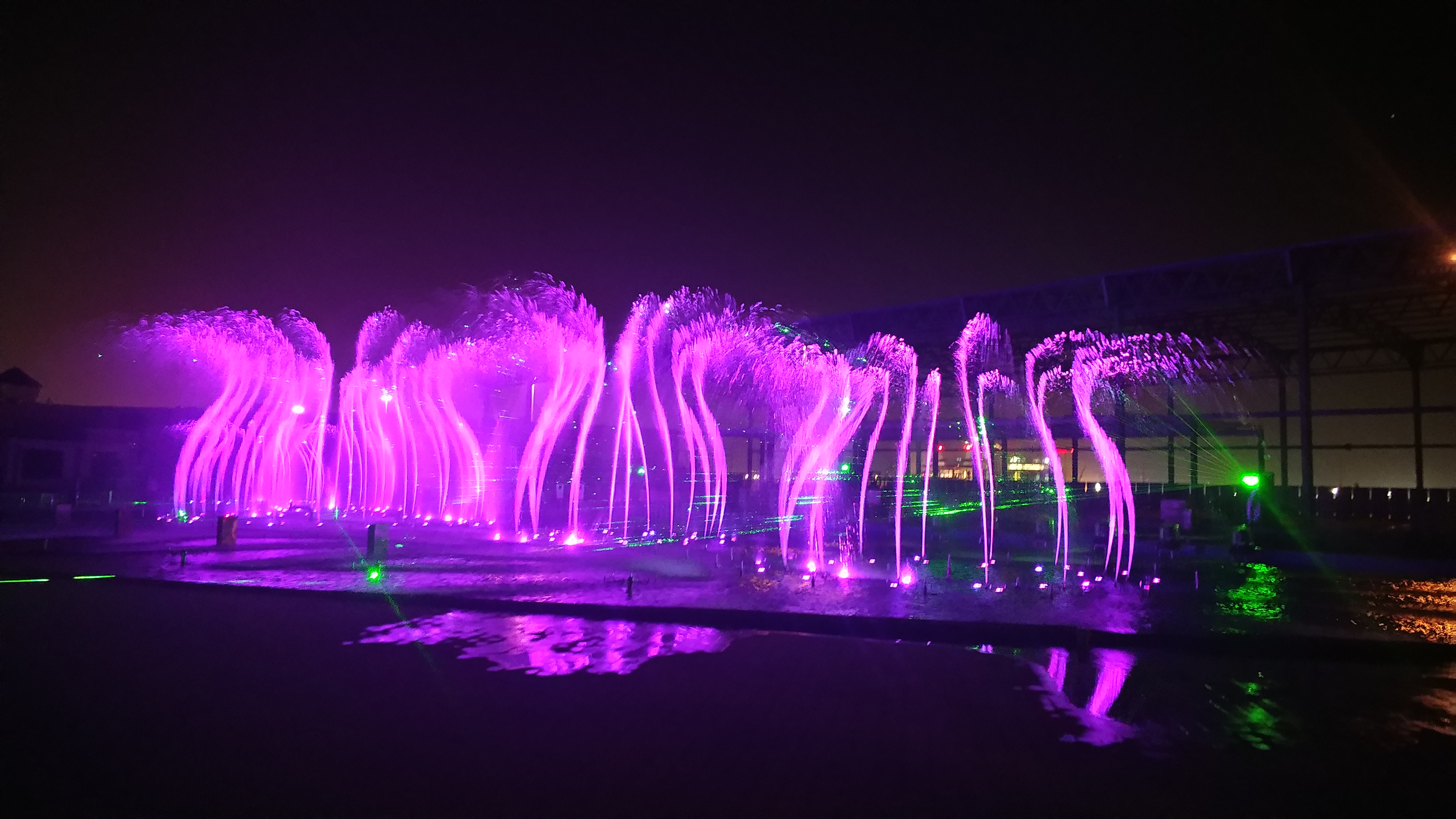 china fountain program digital water curtain water falls