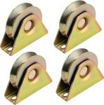 60mm Universal Door Window Rollers Galvanized Coating Sliding Door Roller