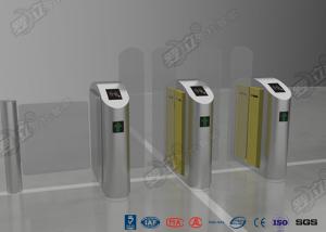 Wholesale IC / ID Identification Sliding Barrier Turnstiles Stainless Steel DC Servo Motor from china suppliers