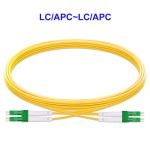 2 Core Single Mode Fiber Optic Cable LC APC LC APC For Ftth