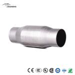 3 Inch Inlet/Outlet Catalytic Converter Universal-Fit Direct Fit Exhaust Auto