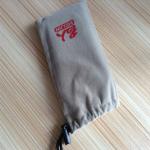 Embossed Logo Jewelry Drawstring Eco Friendly Velvet Gift Pouches