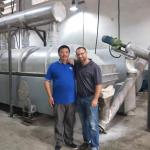450V Horizontal Vibration Fluid Bed Dryer Chemical Pharmaceutical Drying