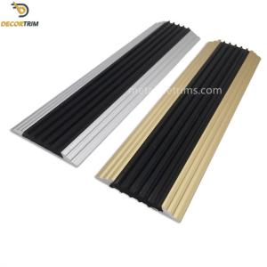 Wholesale Black Rubber Floor Transition Strip Non Slip 46.7mm Width SGS Certified from china suppliers