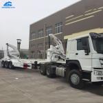 High Strength Sideloader Trailer , Side Lifter Trailer 1*20 Feet / 2*40 Feet