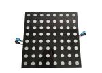 8x8 Pixel Colorful LED Light Dance Floor Panel 12 kg Weight For Wedding / Party
