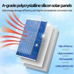 LED Solar Street Light 50W Split Solar Powered Garden Street Lamps