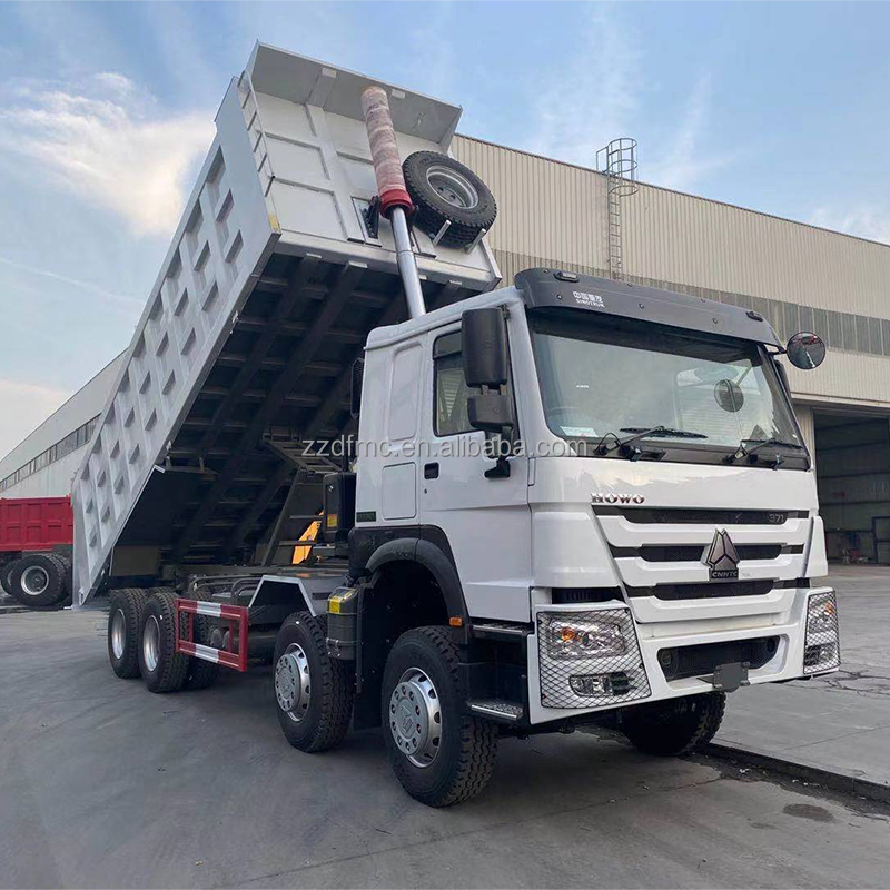Powerful 2023 HOWO 371HP RHD 8X4 Dump Truck with Euro 3 Emission Standard 12700 GVW