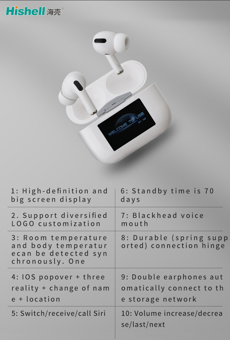 Air3 Touch GPS Bluetooth True Wireless Stereo Earbuds Waterproof Ultraportable