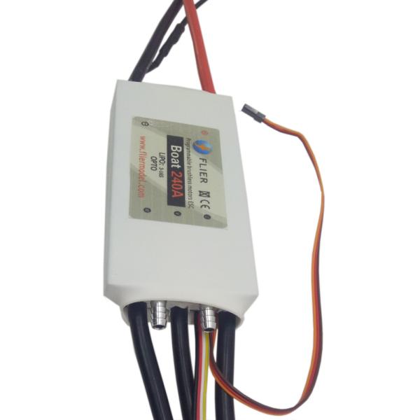 240A 67V Electric Speed Controller , Water Cooled ESC RC Boat For RC Car Truck