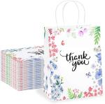 Candle Custom Wedding Thank You Kraft Paper Gift Bags With Twist Handle