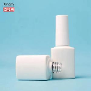 Wholesale 8ml Nail Polish Glass Bottle Square With Brush Empty Gel Uv Nail Polish Bottle from china suppliers