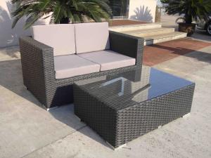 Wholesale 1pc cane double sofa from china suppliers