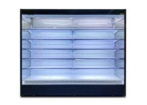 Wholesale Air Cooling Commercial Display Freezer Multi Layer Right Angle Open Refrigerator from china suppliers