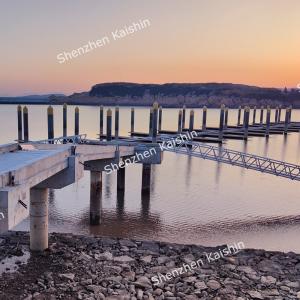 Wholesale Handrail Aluminum Gangway Ramps Galvanized Marine Bridge Dock Gangways from china suppliers