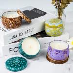 4 Different Fragrance Candle Tin Scented Candle For Customized Festival