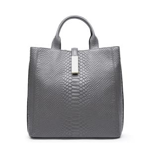 Wholesale Real Cow Leather Portable Bags Alligator Pattern Cowhide Handbags from china suppliers