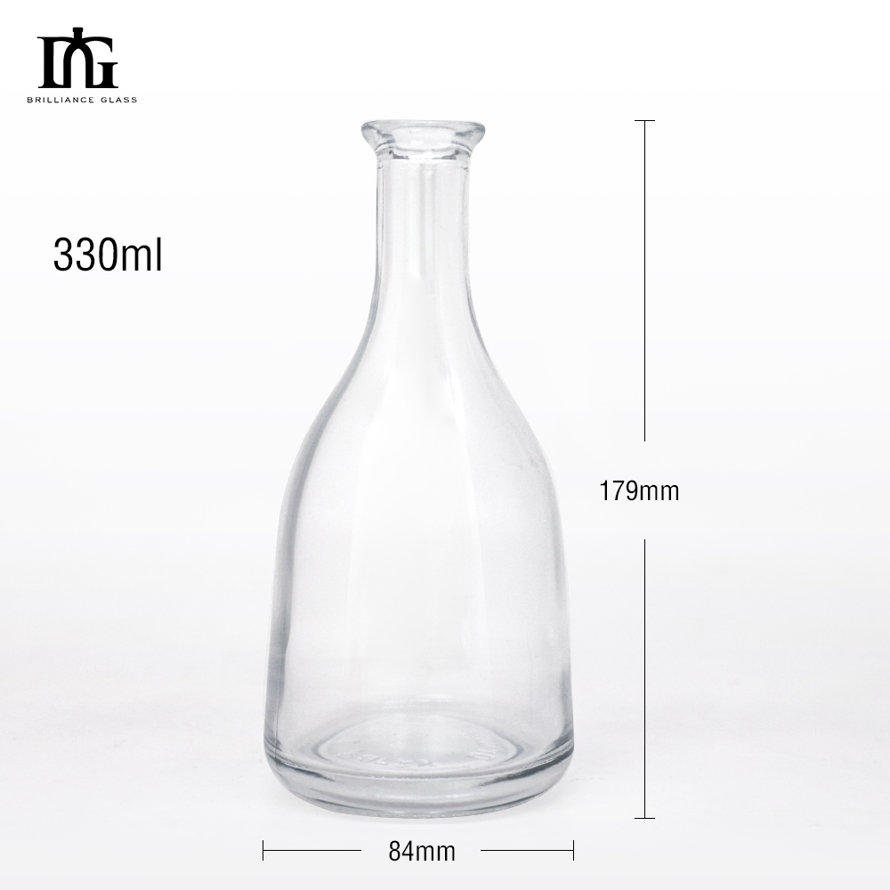 Screen Printing Hot Stamping Painting Glass Bottle for Spirits Bulk Wine Alcohol