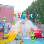 11KW Power Splash Water Playground Spray Park Equipment Anti UV
