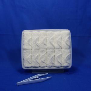 Wholesale White coton disposable airline hot towel from china suppliers