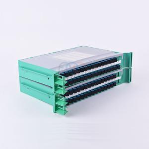 Wholesale FTTH Pallet Fiber PLC Splitter 1650nm 19&quot; Rack Mount 1x64 SC UPC from china suppliers