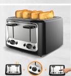 Household Automatic Baking Breakfast Machine Toast Sandwich Grill 4 Slice