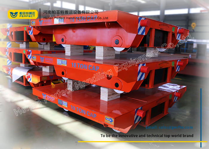 Wireless Control Electric Transfer Cart 20t Heavy Duty Handling