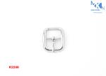 Heel Pin Shoe Strap Buckles Zinc Alloy Material Nickle Color Hanging Plating
