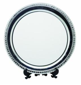 Wholesale Sublimation 10&quot;Round Border metal plate from china suppliers