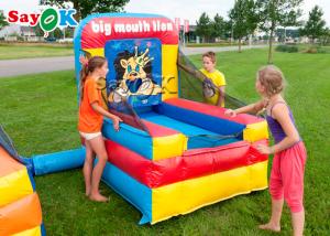 Wholesale Inflatable Ball Game Children Playground Baseball Batting Cage Inflatable Sports Games from china suppliers
