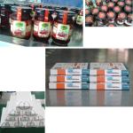 Motor Folding Carton Paper Box Adhesive Label Stickers Sealing Packing Corner