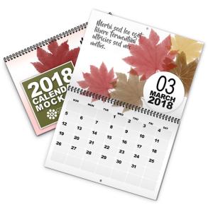Wholesale Bulk Gift Oem Custom Calendar Printing Plastic Tear Off Wallpaper UV Coating from china suppliers