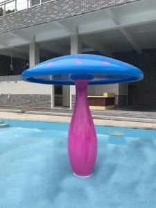 Wholesale Anti UV Outdoor Kids Water Park Equipment Mushroom Waterfall from china suppliers