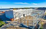 Prefab Steel Frame Large Metal Sheds Workshops Construction