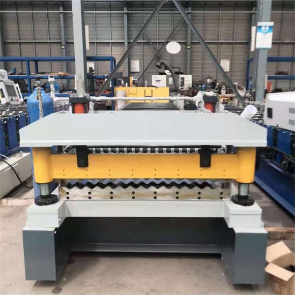 Metal Color Steel Roof Sheet Corrugated Sheet Roll Forming Machine For Building