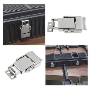 Wholesale Durable Precision Stamping Nickel Plated Steel Buckle Latch Spring Loaded Mechanism Corrosion-resistant Coating from china suppliers