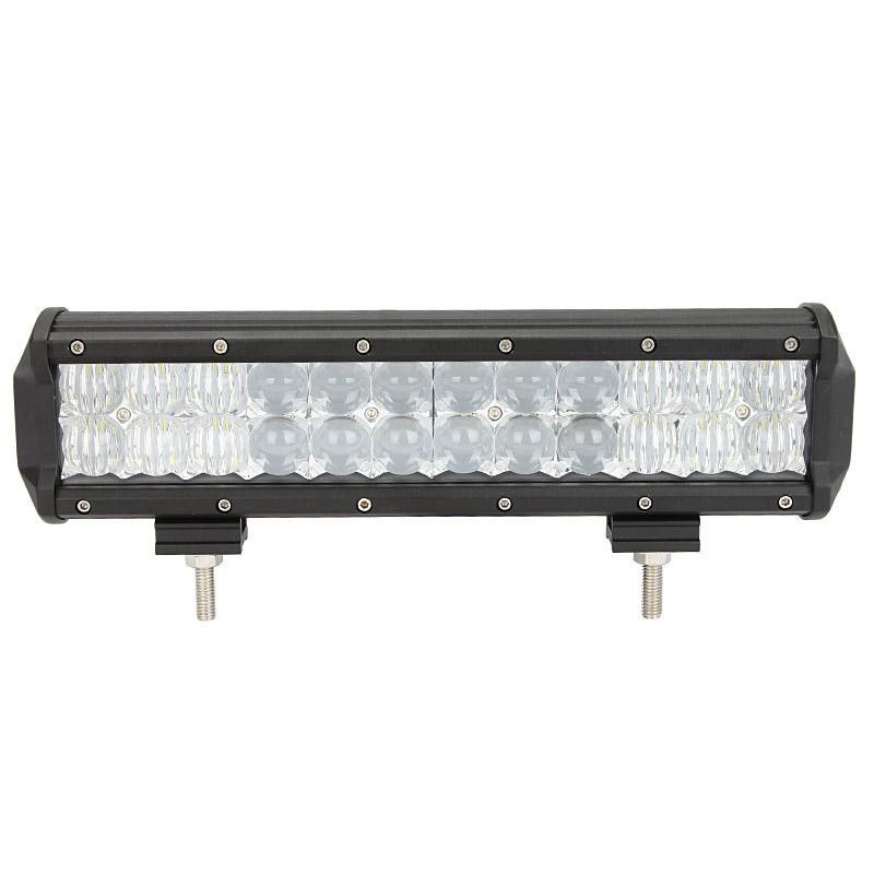 13.5" 72W 5D 12 Volt Rigid Double Row Led Light Bar For Universal Cars