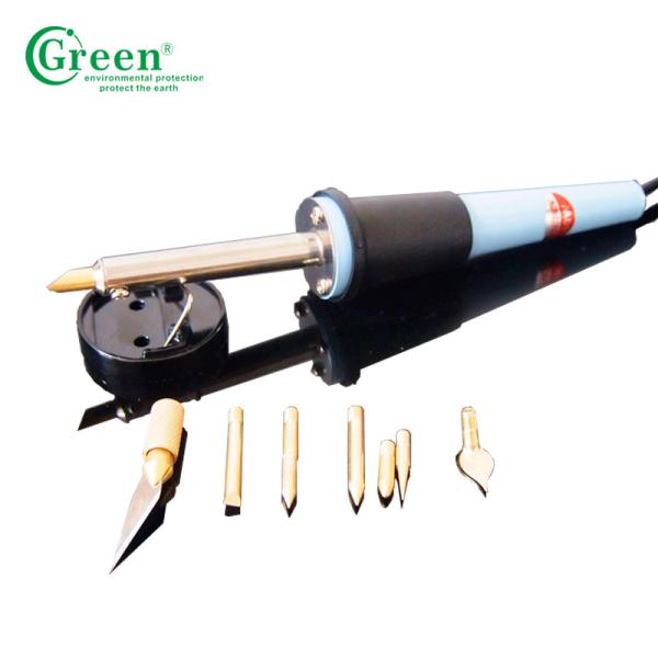 400℃ Pyrography Electric Pen Wood Burning Kit Temperature Adjustable Green