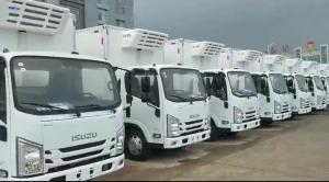 Wholesale 93KW 125HP Isuzu Refrigerated Van Diesel 4×2 Isuzu Freezer Truck from china suppliers