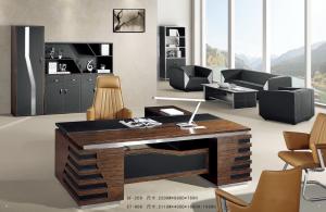 Wholesale luxury office executive manger leather table/luxury leather office executive manager desk from china suppliers