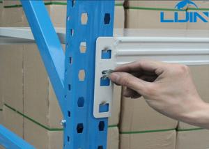 Wholesale Medium Duty Warehouse Shelving Racks , High Density Steel Warehouse Storage Shelves from china suppliers