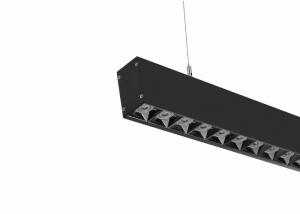 Wholesale 6000K Linear Suspension Lighting Black UGR20 62w SMD3030 SAA 0 - 10Vdimmer from china suppliers