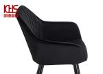 Anticorrosion Fabric Dining Room Chairs Modern Scandinavian Furniture Upholstere