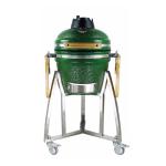 Portable 16 Inch Mini Max Outdoor Cooking Ceramic Kamado Grill