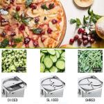 Professional Electric Vegetable Fruit Cutter with Durable Stainless Steel