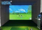 Indoor Sport Golf Simulator Interactive Projection Screen Smart Golf By