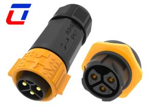Wholesale 50A Outdoor Waterproof Connector IP67 600V 3 Pin Male To Female Connector from china suppliers