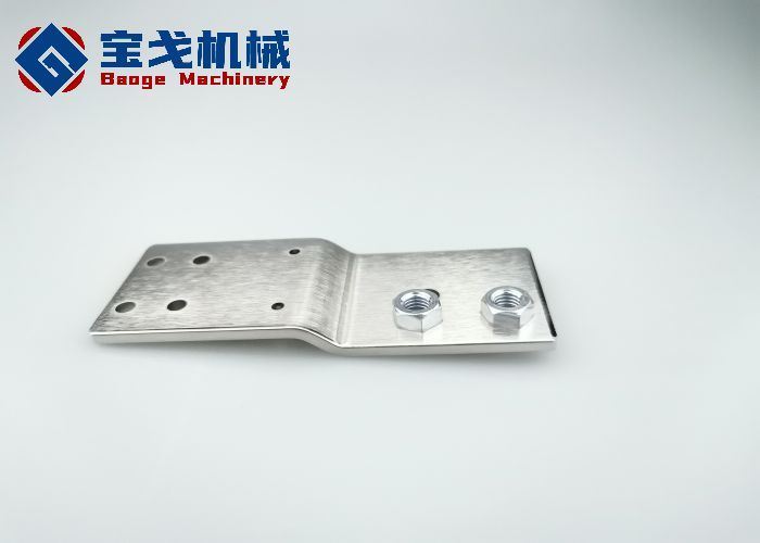 ISO9001 Flexible Laminated Copper Foil Copper Busbar Connector