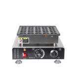 201 Stainless Steel Waffle Maker for Commercial Poffertjes and Taiyaki Snack